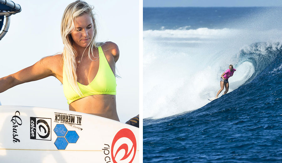 She's in! Photos: WSL