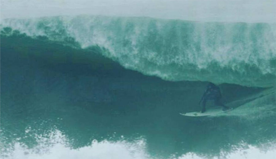 The wave that took Marc out. Photo: Facebook