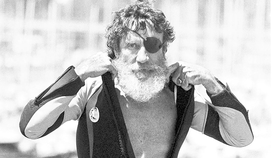 Jack O'Neill's paddle out promises to be a very big one. Photo: Dan Coyro/AP