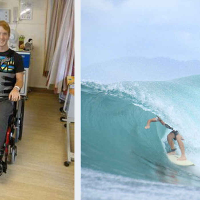 Joe, enjoying the activity that made him who he is. Photo: Rhi Willmot