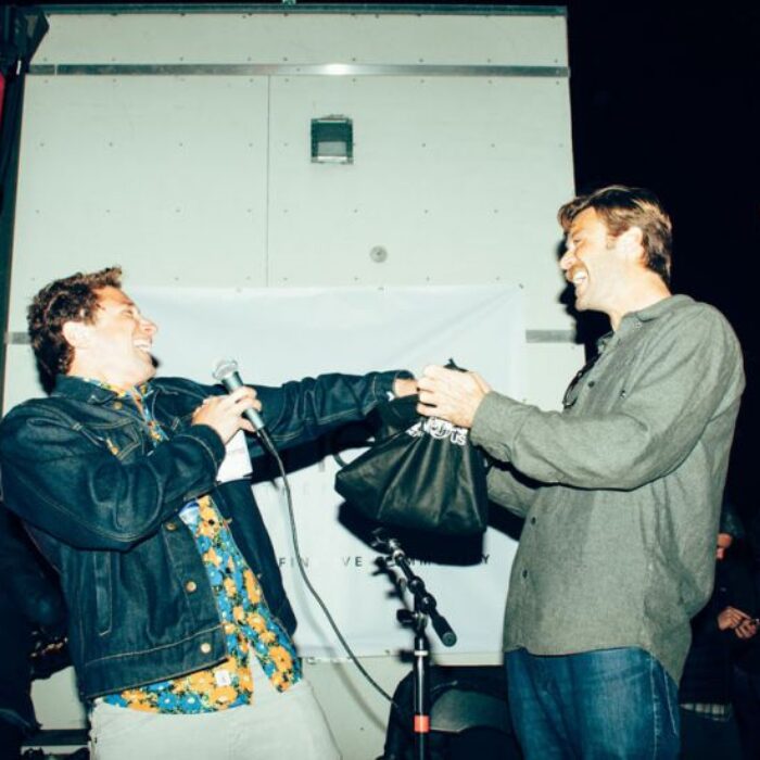 Here's Zach and Alex having a good 'ol time at The Inertia's relaunch party in 2014. Photo: Meg