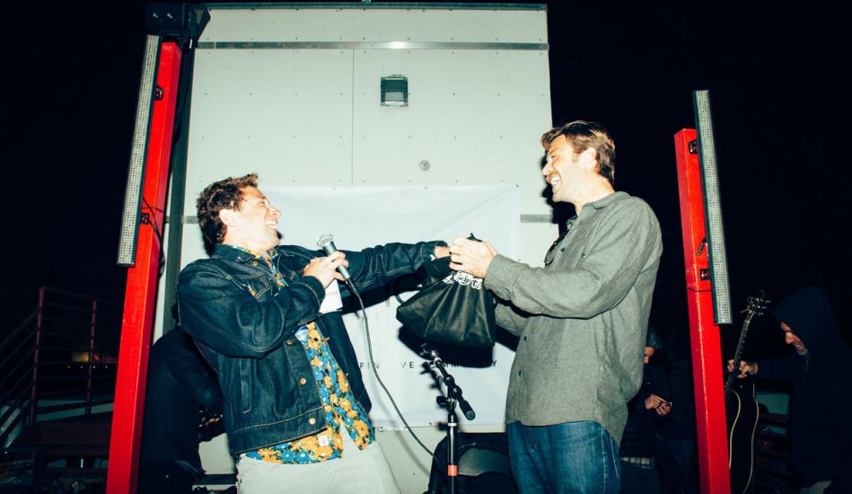 Here's Zach and Alex having a good 'ol time at The Inertia's relaunch party in 2014. Photo: Meg