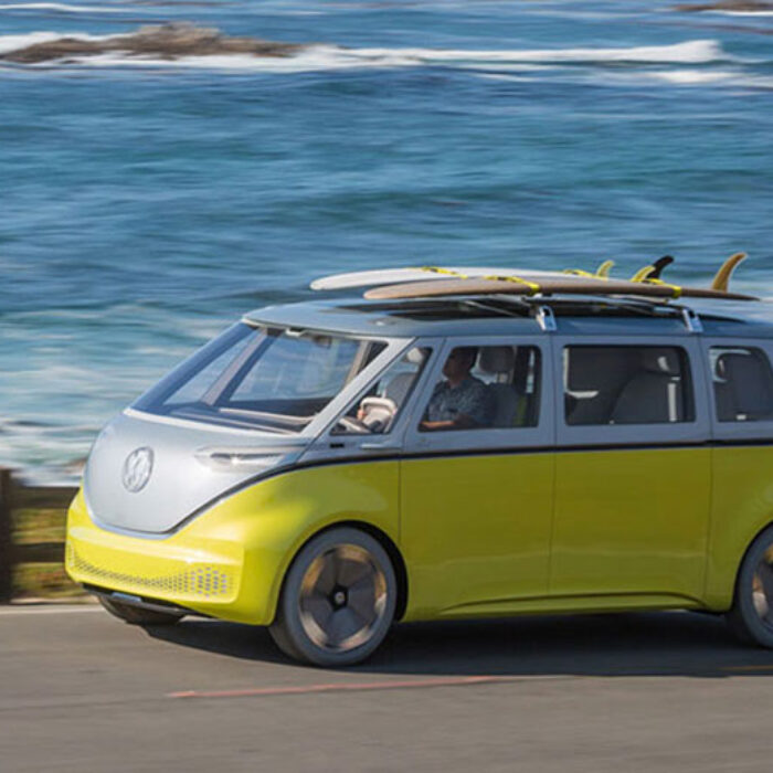 The new Volkswagen bus will be on the market in 2022.