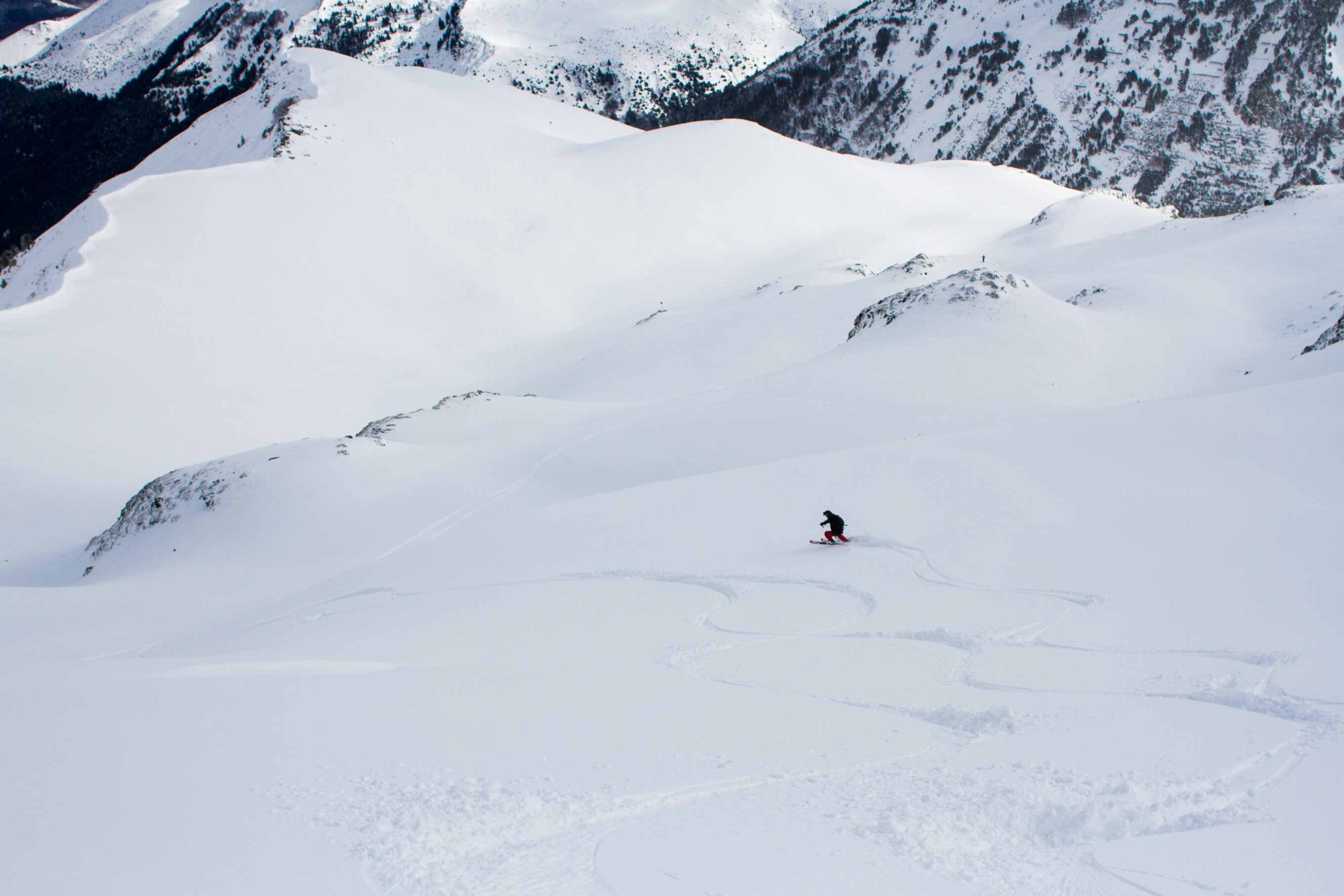 Start of the season 10th of November in French Pyrenees