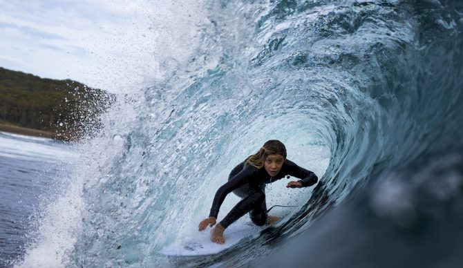 Oscar Langburn, locked in. Photo: Josh Tabone