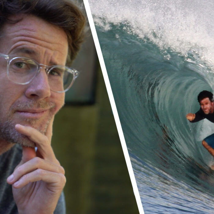 Surfer/Philosopher Aaron James. Photos: The Inertia/Courtesy of Aaron James
