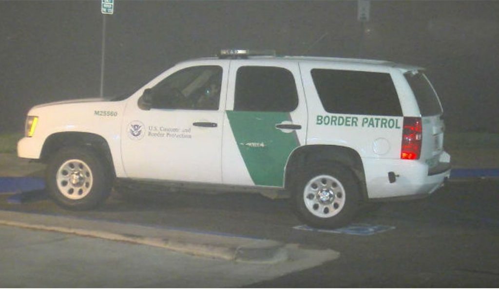 The Border Patrol was called to Tourmaline Beach after several migrants attempted to land. Image: OnScene.TV