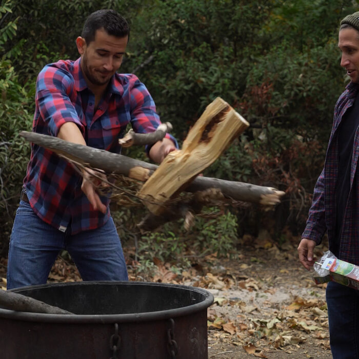 That's not how you build campfire. Here's how. Photo: The Inertia