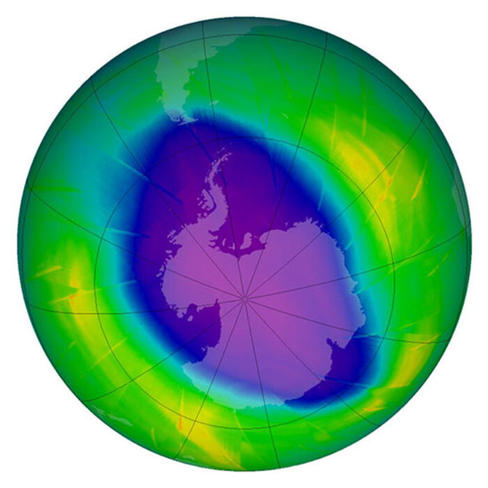 Oh, zone. Thanks for filtering out the sun's rays all the time. Image: NASA