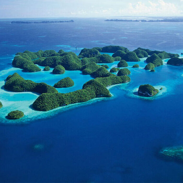 Tuvalu is a Polynesian island nation located in the Pacific Ocean. Rising sea levels are giving it a bleak future.