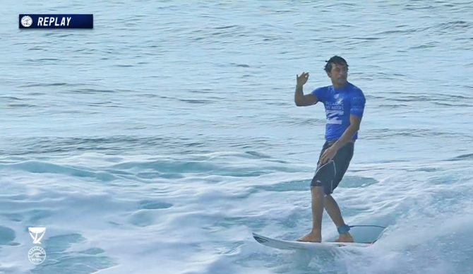 "Even though it was a Medina, John John showdown, you guys showed me a lot of love. " Image: WSL