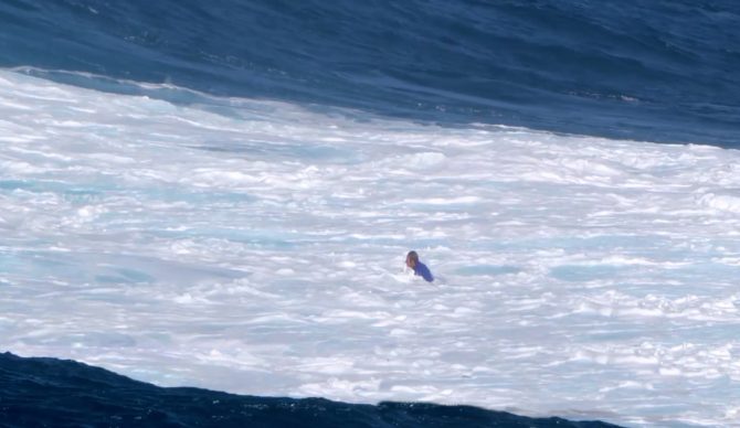 Mark Visser Jaws Jumps Photo: Ocean Warrior Course