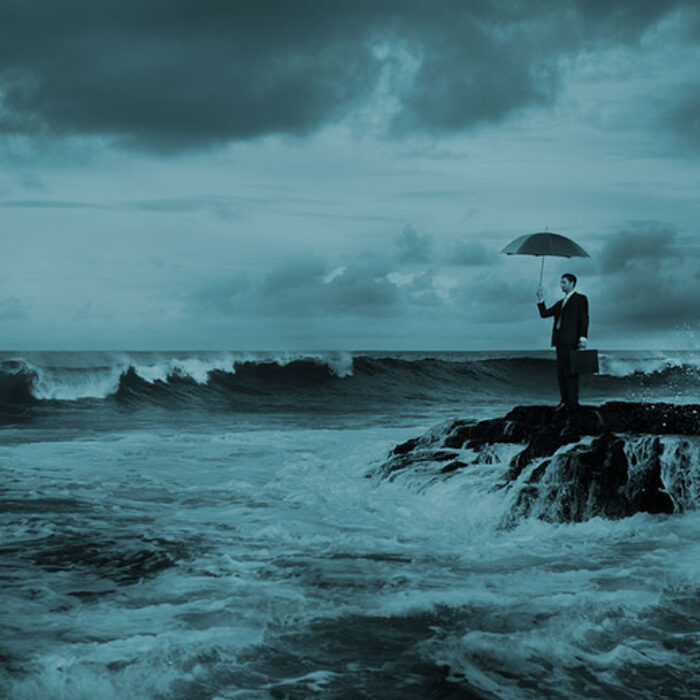 The sky is falling! Actually. Photo: Shutterstock