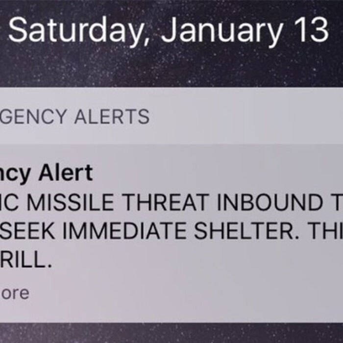 Not a good thing to wake up to.