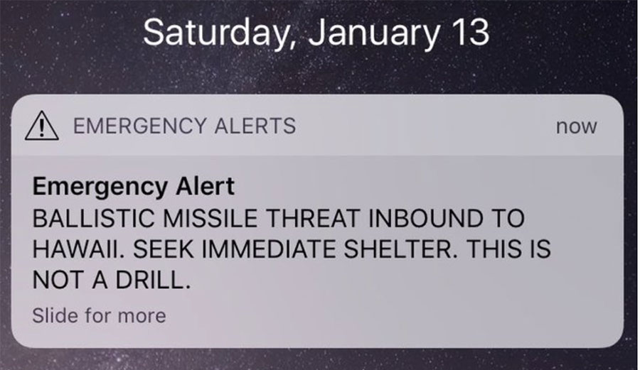 Not a good thing to wake up to.