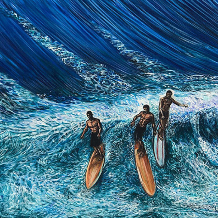 Joshua Ben Paskowitz is a surfer and a painter. He is the last son of Doc Dorian Paskowitz, surfer and doctor. This is his art and his story.