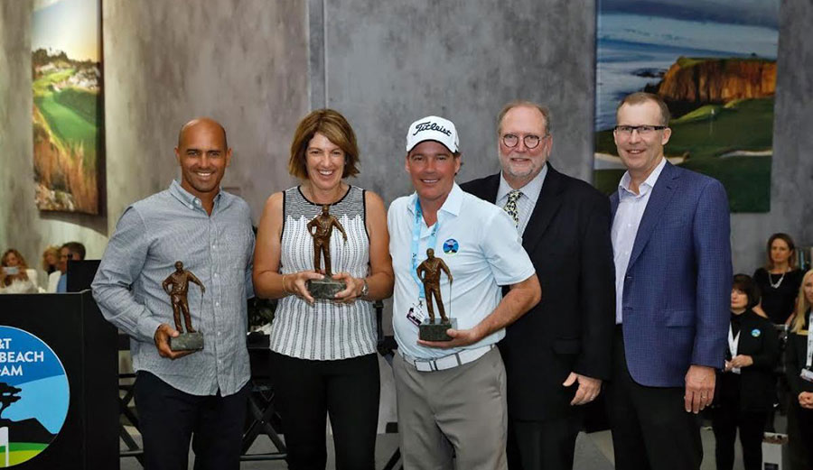 Kelly Slater just added another trophy to his overcrowded mantle: the Arnie.