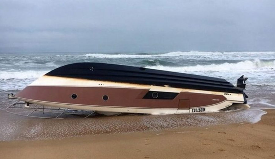 Agnes's vessel, the Macaret III washed up empty a few hours after he left. Image: AP