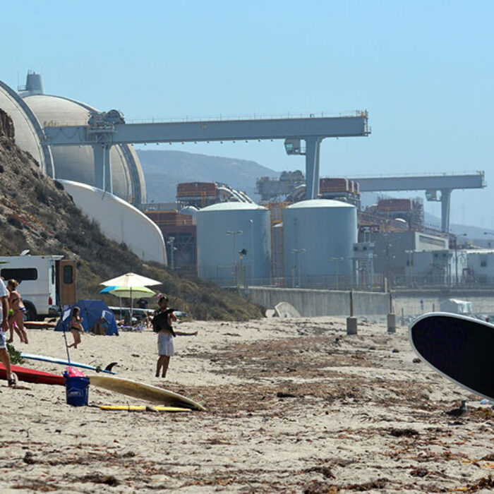 Just a few feet away, there's enough nuclear waste to decimate the planet. Photo: Wikimedia Commons