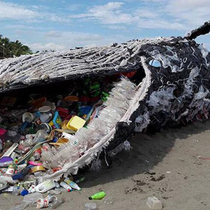 A representation created by Greenpeace Philippines. While it's not real, it's getting a little too close for comfort.