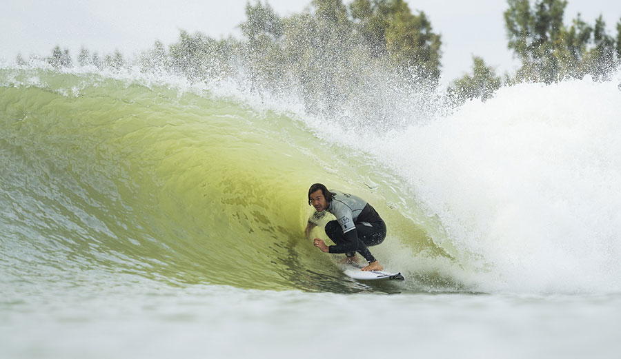 World Team captain Jordy Smith led his team to a win at the Founders' Cup in Lemoore, California. Photo: WSL