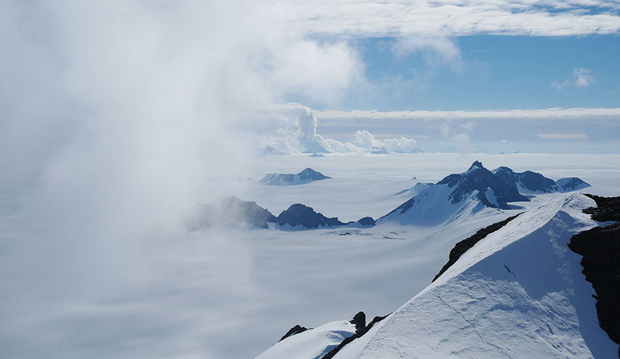 As the world prevaricates over climate action, Antarctica’s future is shrouded in uncertainty. Image: Hamish Pritchard/British Antarctic Survey