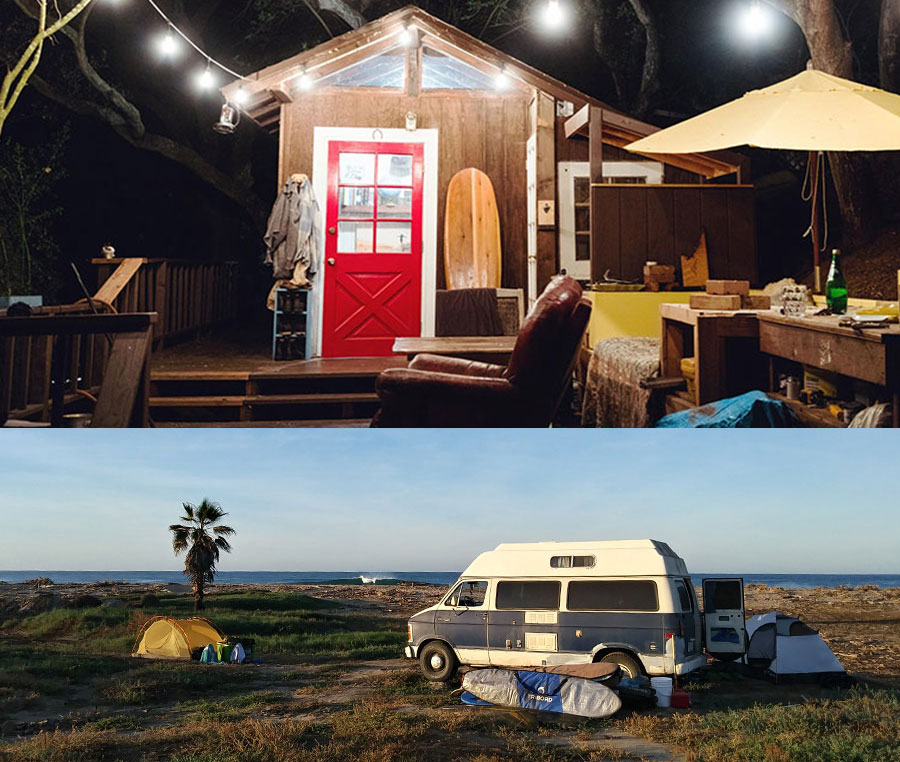 malibu house night lights mexico van