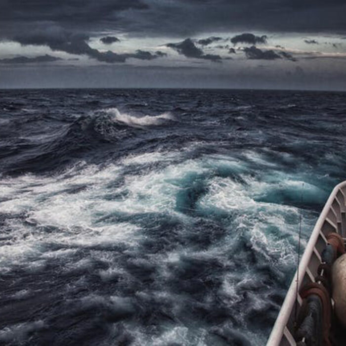 A NOAA vessel explores the the Northeast Canyons and Seamounts Marine National Monument, the first in the Atlantic Ocean. Image: NOAA