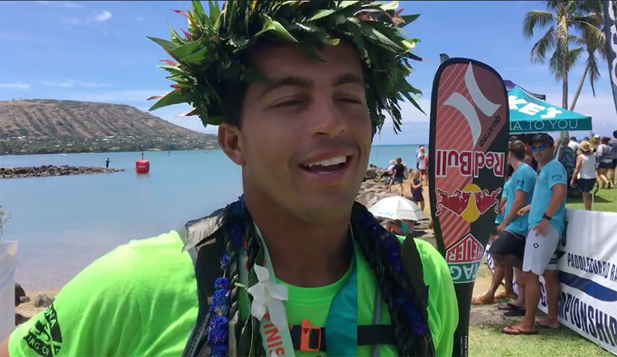 Kai Lenny Molokai 2 Oahu winner