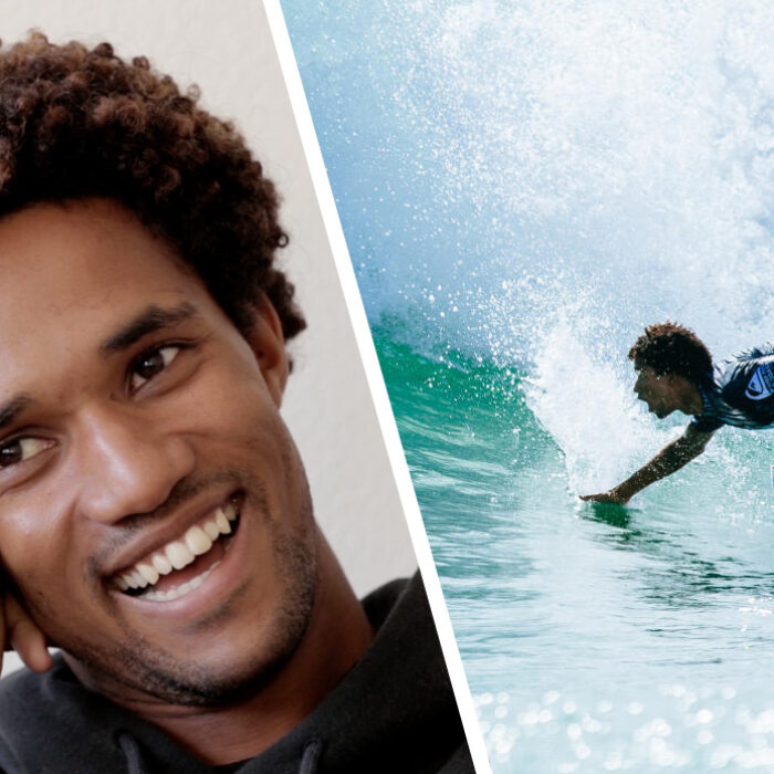 Mikey February Competes at Jeffreys Bay