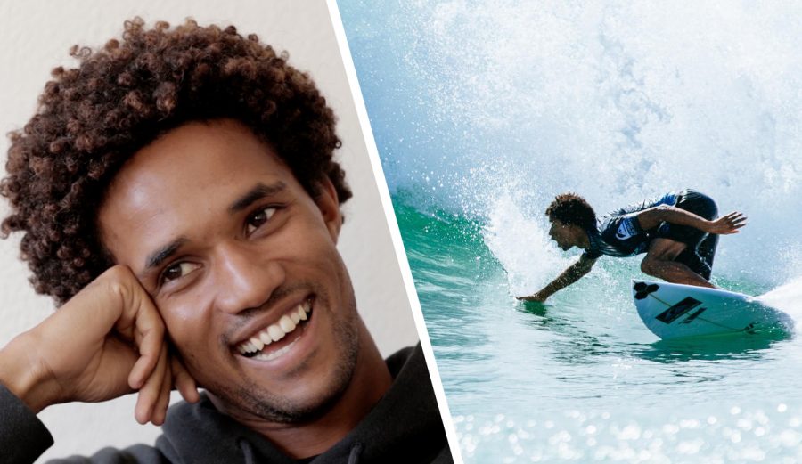 Mikey February Competes at Jeffreys Bay