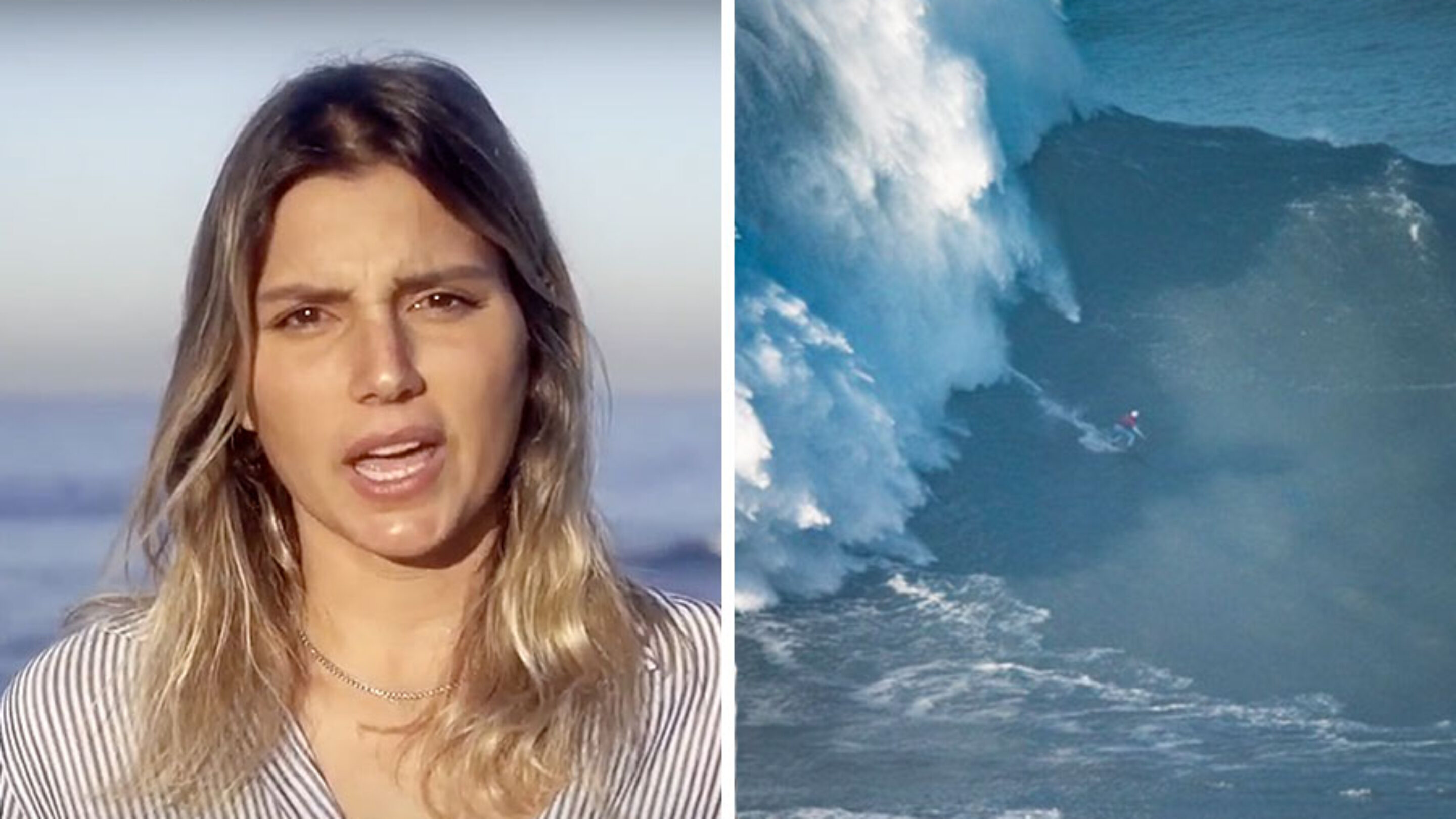 Maya Gabeira biggest wave Nazare