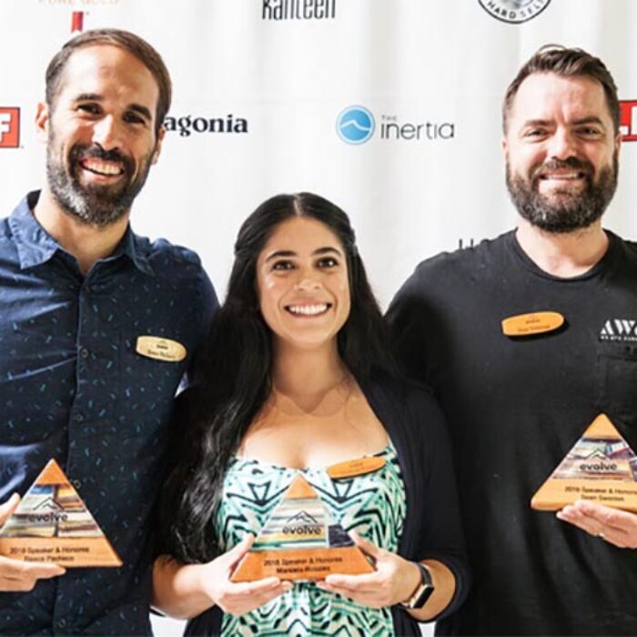 EVOLVE, Summit, surf and outdoors, Reece Pacheco, Sean Swentek, Maricela Rosales