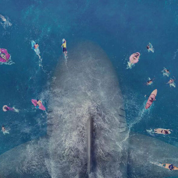 The Meg: Jaws, but considerably larger. IMDB