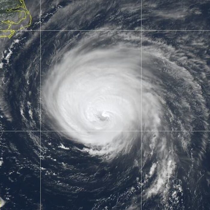 Hurricane Florence is currently hurtling toward North and South Carolina and is forecast to bring unprecedented rainfall. Photo: NOAA