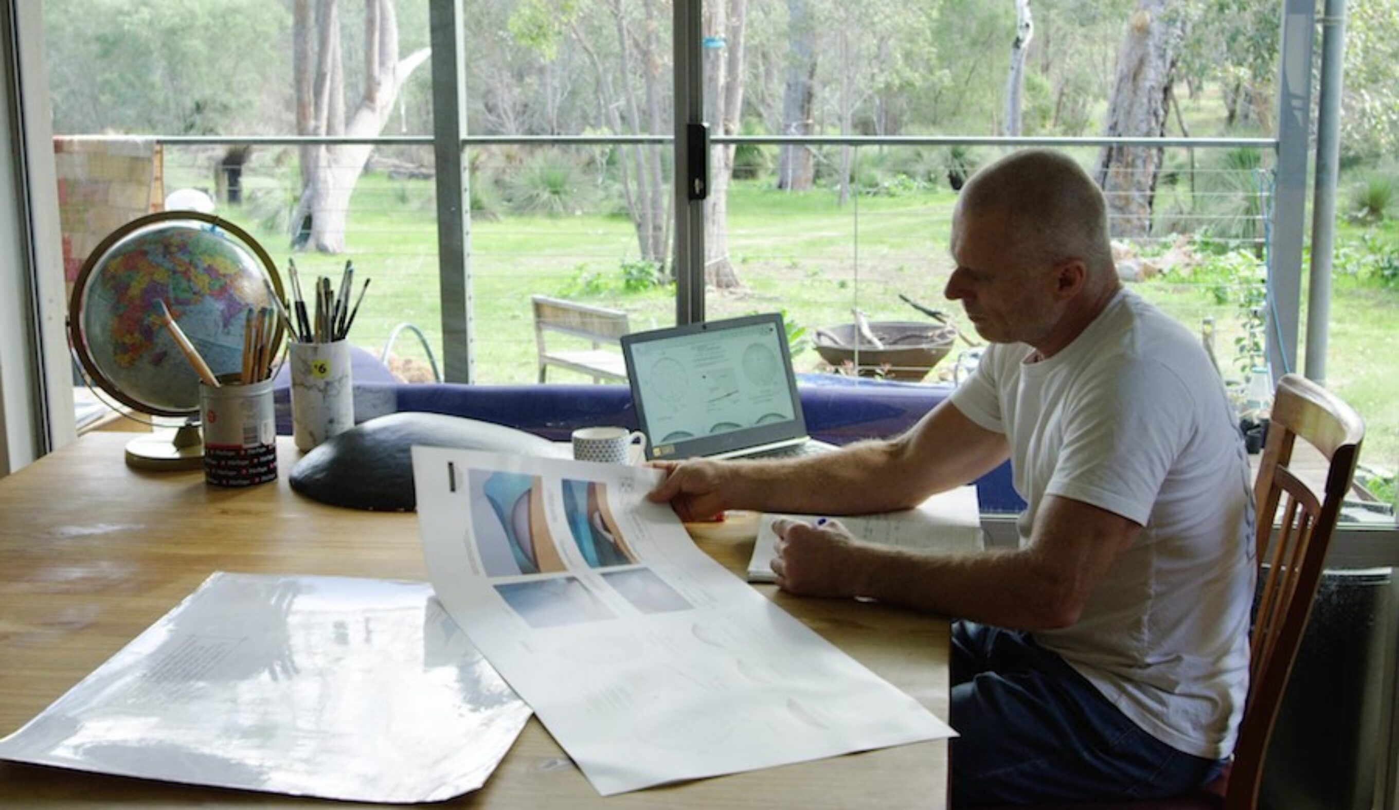 Troy Bottegal and his team have been at work developing Airwave technology for a decade. Photo: Courtesy of Troy Bottegal