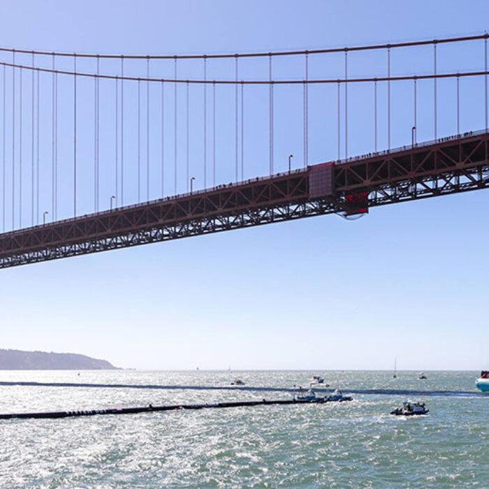 On September 8th, the Ocean Cleanup's array finally weighed anchor and headed out to do its job.