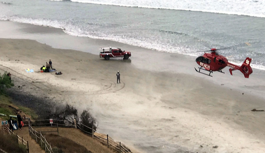 Teenager attacked by shark in Encinitas