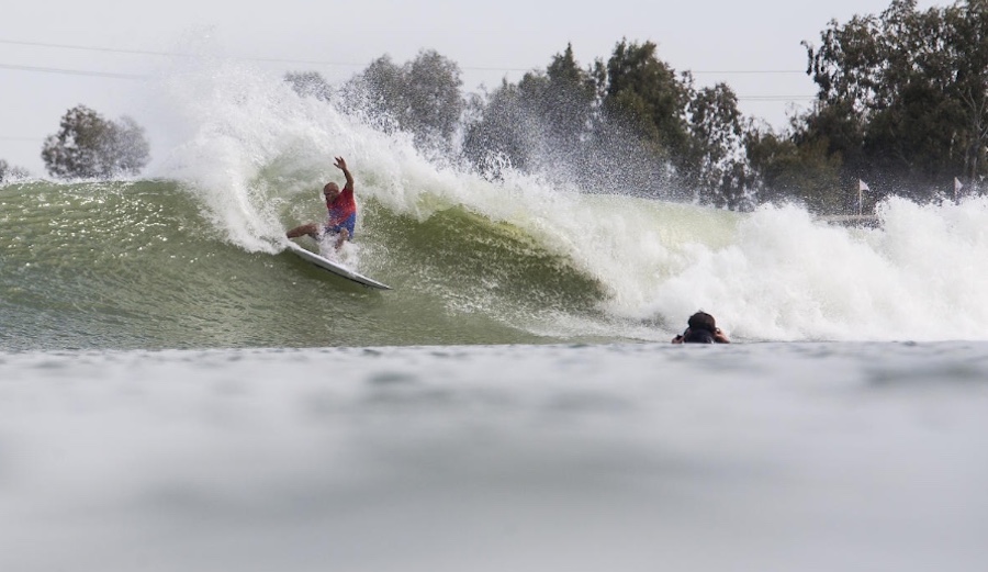 Don't sleep on Kelly Slater to win this thing and in an emotional acceptance speech announce his retirement. Photo: Rowland/WSL