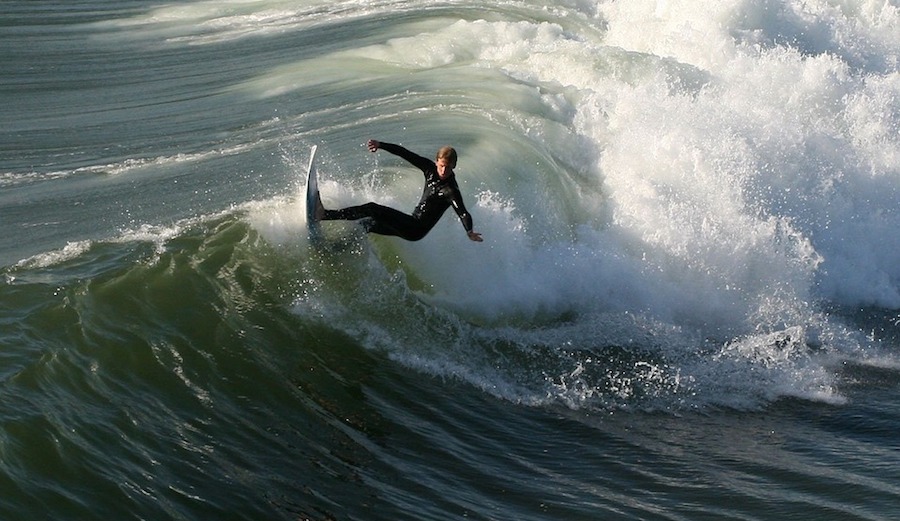 If you found yourself surfing in California today, you may have inadvertently celebrated a statewide holiday. Photo: Pixabay