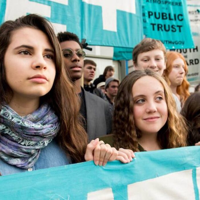 Twenty one young people are suing the US Government for damages as a result of excessive greenhouse gas emissions. Barring legal maneuvering, the case is set to be heard by the Supreme Court beginning October 29th. Photo: Our Children's Trust