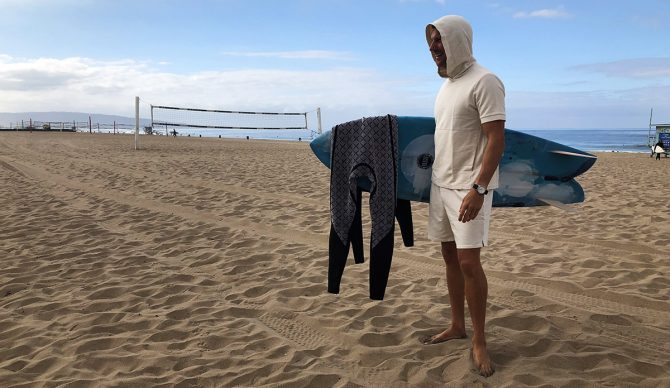 It's like wearing a towel...but as a short sleeve hoodie and shorts!