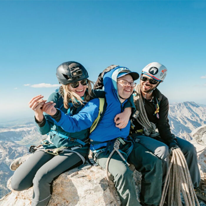 Andrew "Ducky" Harris, Max Hammer, Grand Teton, climbing, down syndrome