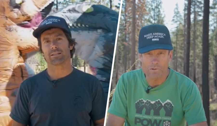 Jeremy Jones and Conrad Anker don't hold back. Photo: POW Action Fund