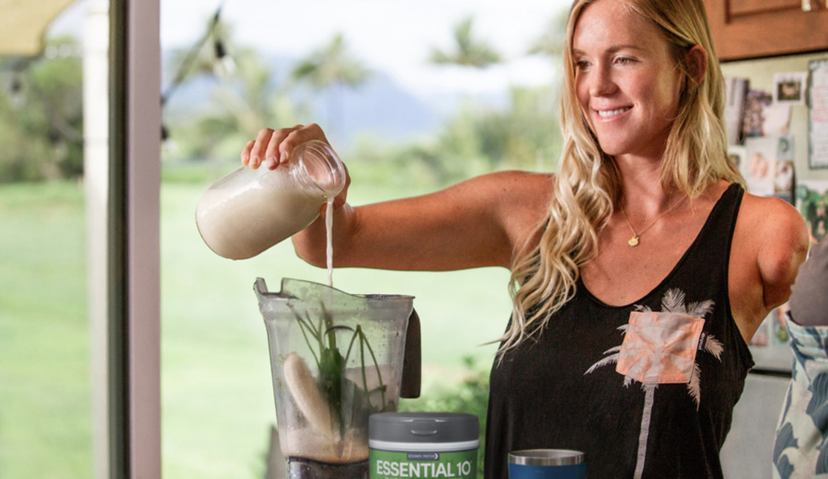 Bethany Hamilton, Health, nutrition, designer protein,