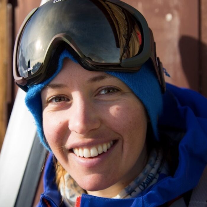 "As an outdoorswoman, climate change concerns me. As a mother, it compels me to act." Photo: Courtesy of Völkl Skis