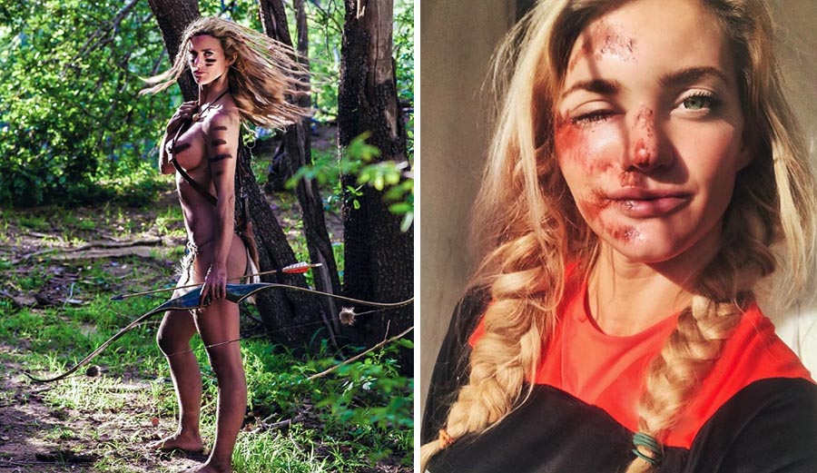 Naked and Afraid' Reality Star Melissa Miller Took an Ugly Spill on He...