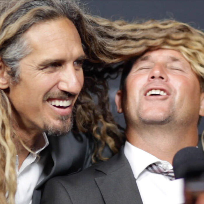 Rob Machado gets Pat O'Connell in a sick hair barrel. Photo: The Inertia