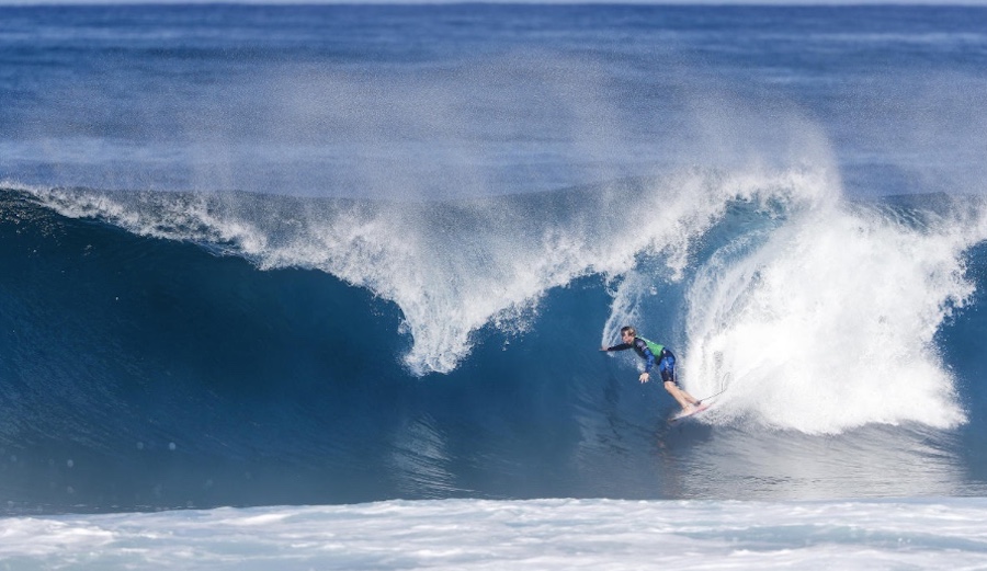 Jamie O'Brien and a laundry list of Pipe aficionados will compete for two coveted wildcard slots in the Pipe Masters. Photo: Poullenot