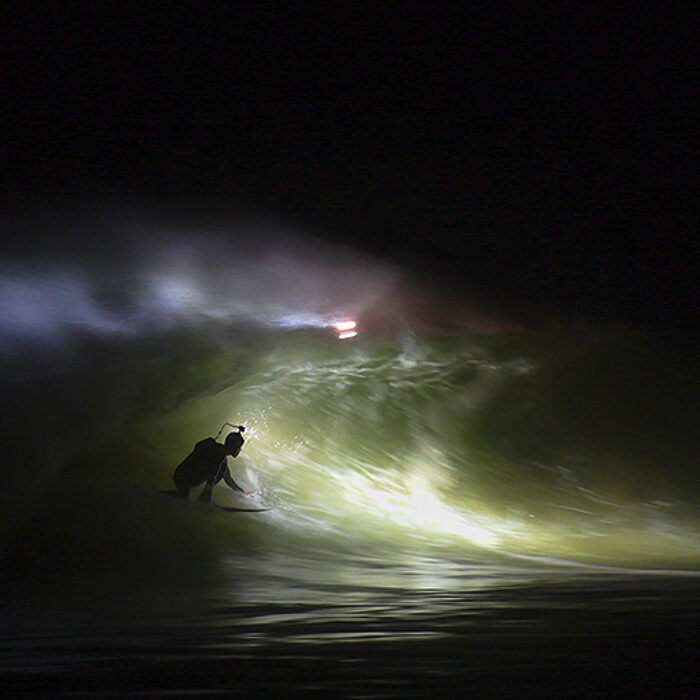 surfing, night surfing, mundaka, spain, black swan, surfing inventions, lost in the swell
